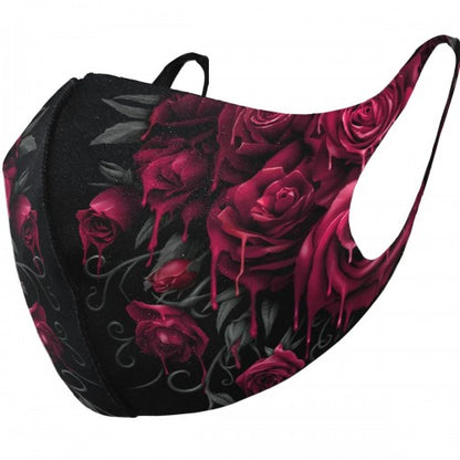 Front - Spiral Direct Blood Rose Face Mask