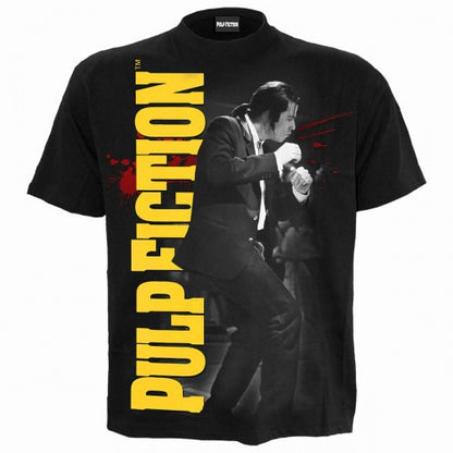 Front - Spiral Direct Unisex Adult Dance Pulp Fiction T-Shirt