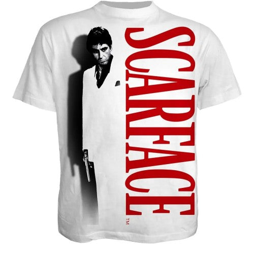 Front - Spiral Direct Unisex Adult Shadow Scarface T-Shirt