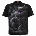 Front - Spiral Direct Unisex Adult Cattitude T-Shirt