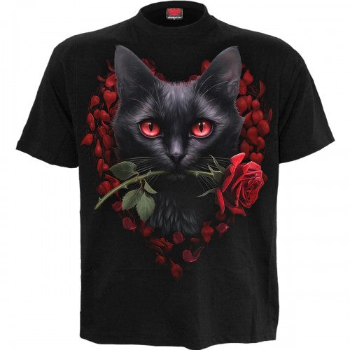 Front - Spiral Direct Unisex Adult Cat´s Love T-Shirt