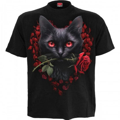 Front - Spiral Direct Unisex Adult Cat´s Love T-Shirt