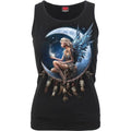 Front - Spiral Direct Womens/Ladies Moon Fairy Sleeveless Top