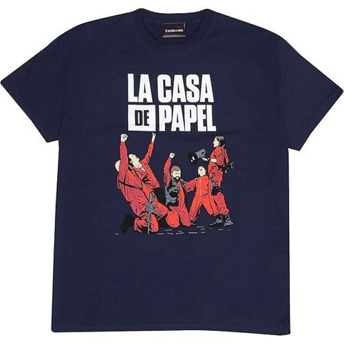 Front - Money Heist Womens/Ladies La Casa De Papel Fitted T-Shirt