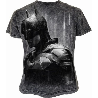 Front - Spiral Direct Unisex Adult Acid Rain Batman T-Shirt