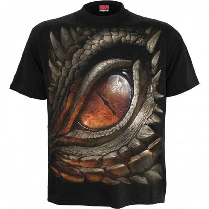 Front - Spiral Direct Unisex Adult Dragon Eye Short-Sleeved T-Shirt