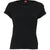 Front - Spiral Direct Womens/Ladies Urban Fashion Boat Neck Capped Sleeved T-Shirt