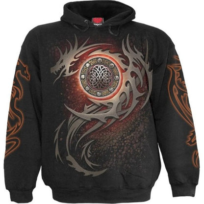 Front - Spiral Direct Unisex Adult Dragon Eye Hoodie