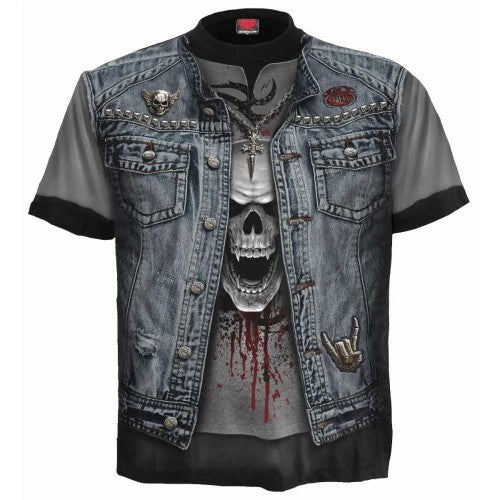 Front - Spiral Direct Unisex Adult Thrash Metal Short-Sleeved T-Shirt