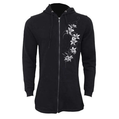 Front - Spiral Direct Womens/Ladies Pure Of Heart Full Zip Hoodie