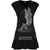 Front - Spiral Direct Womens/Ladies Enslaved Angel Studded Mini Dress