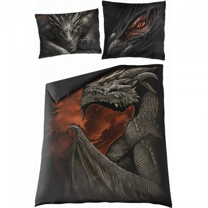 Front - Spiral Direct Majestic Draco Duvet Cover Set