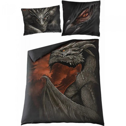 Front - Spiral Direct Majestic Draco Duvet Cover Set