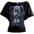 Front - Spiral Direct Womens/Ladies Grieving Angel Boat Neck Batwing T-Shirt