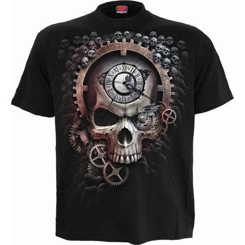 Front - Spiral Direct Unisex Adult Reaper Time T-Shirt