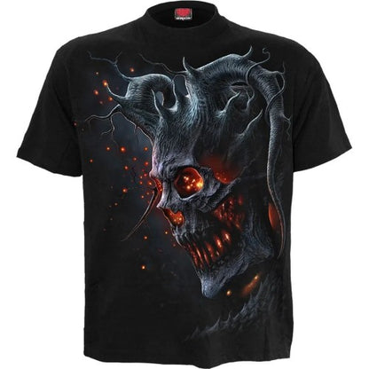 Front - Spiral Direct Unisex Adult Death Embers T-Shirt