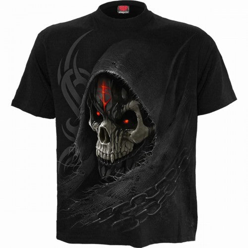 Front - Spiral Direct Unisex Adult Dark Death T-Shirt