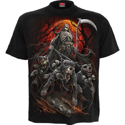 Front - Spiral Direct Unisex Adult Harbingers T-Shirt