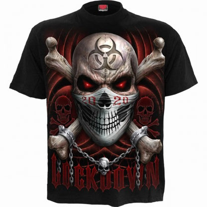 Front - Spiral Direct Unisex Adult Lockdown 2020 T-Shirt