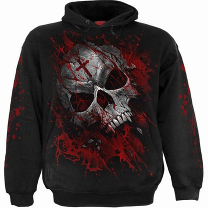 Front - Spiral Direct Unisex Adult Pure Blood Hoodie