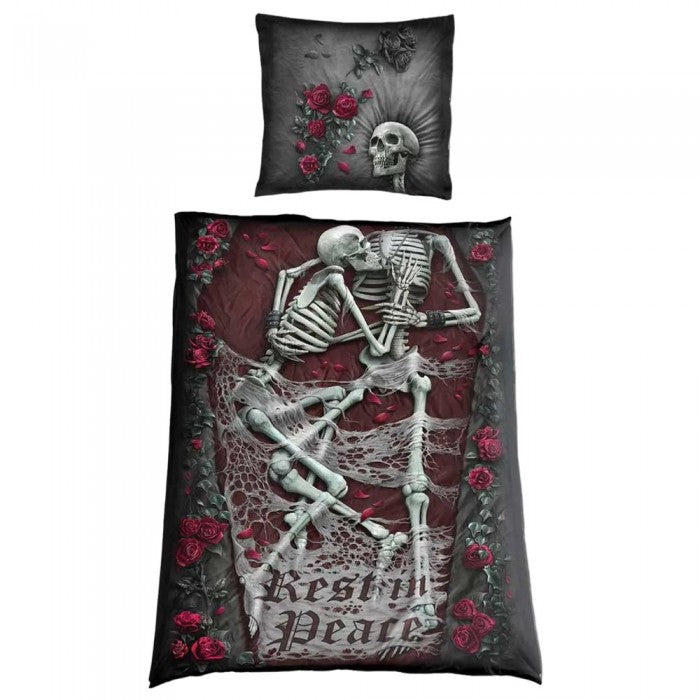 Front - Spiral Direct Rest In Peace Duvet Cover Set