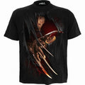 Front - Spiral Direct Unisex Adult Freddy Claws Nightmare On Elm Street T-Shirt