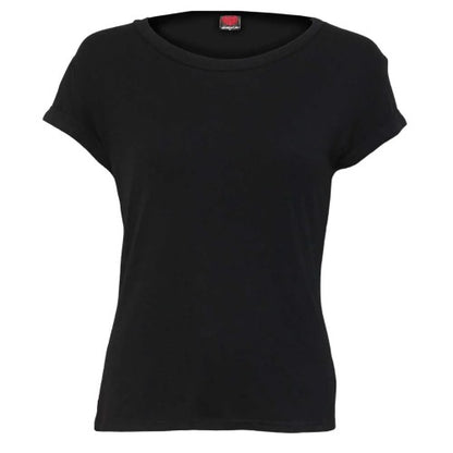 Front - Spiral Direct Womens/Ladies Urban Fashion Ripped 2 in 1 Top