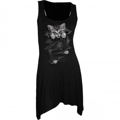 Front - Spiral Direct Womens/Ladies Bright Eyes Camisole Dress