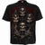 Front - Spiral Direct Unisex Adult Faces Of Goth Short-Sleeved T-Shirt