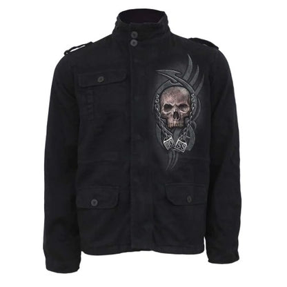 Front - Spiral Direct Unisex Adult Boss Reaper Jacket