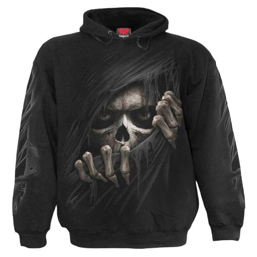 Front - Spiral Direct Unisex Adult Grim Ripper Hoodie