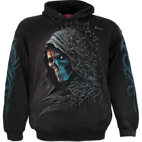 Front - Spiral Direct Unisex Adult Midnight Blues Hoodie
