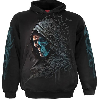 Front - Spiral Direct Unisex Adult Midnight Blues Hoodie