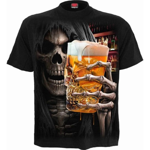 Front - Spiral Direct Unisex Adult Live Loud T-Shirt