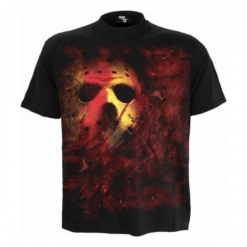 Front - Spiral Direct Unisex Adult Jason Lives Friday The 13th T-Shirt