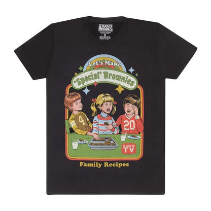Front - Steven Rhodes Unisex Adult Lets Make Special Brownies T-Shirt