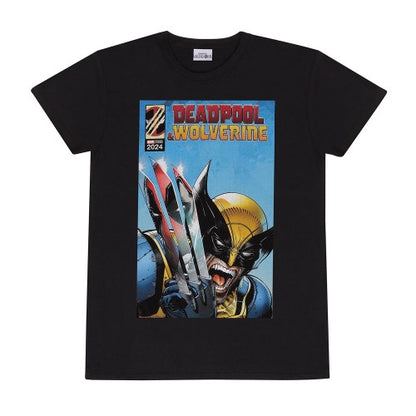 Front - Deadpool & Wolverine Unisex Adult Reflection T-Shirt