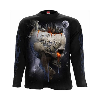 Front - Spiral Direct Unisex Adult Dead World Long-Sleeved T-Shirt