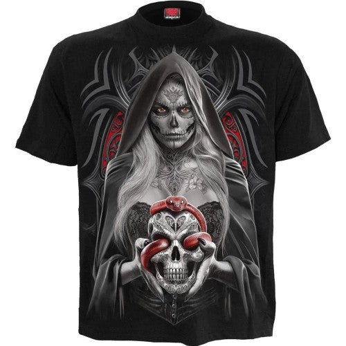 Front - Spiral Direct Unisex Adult High Priestess T-Shirt