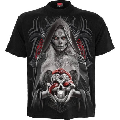 Front - Spiral Direct Unisex Adult High Priestess T-Shirt
