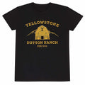 Front - Yellowstone Unisex Adult Dutton Ranch T-Shirt