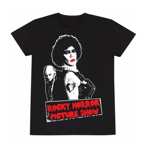 Front - The Rocky Horror Picture Show Unisex Adult Frank-N-Furter T-Shirt