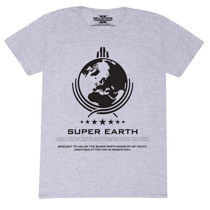 Front - Helldivers 2 Unisex Adult Super Earth T-Shirt