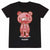 Front - Gloomy Bear Unisex Adult Bloody Mesh T-Shirt