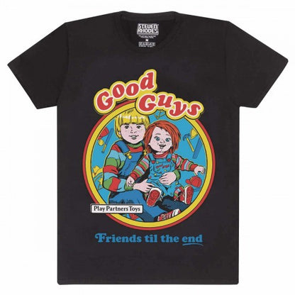 Front - Steven Rhodes Unisex Adult Good Guys Chucky T-Shirt