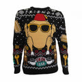 Front - Friends Unisex Adult Turkey Knitted Jumper