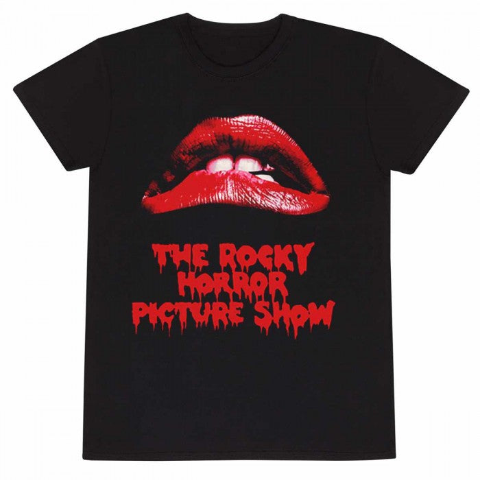 Front - The Rocky Horror Picture Show Unisex Adult Lips T-Shirt