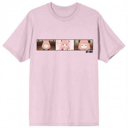 Front - Spy x Family Unisex Adult Anya Photo Poses T-Shirt