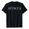 Front - Atticus Unisex Adult Logo T-Shirt