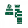 Front - Harry Potter Slytherin Hat And Scarf Set